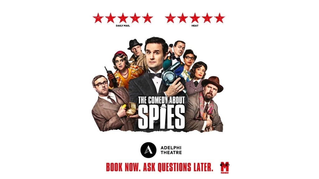 The Comedy About Spies tickets at Adelphi Theatre, London