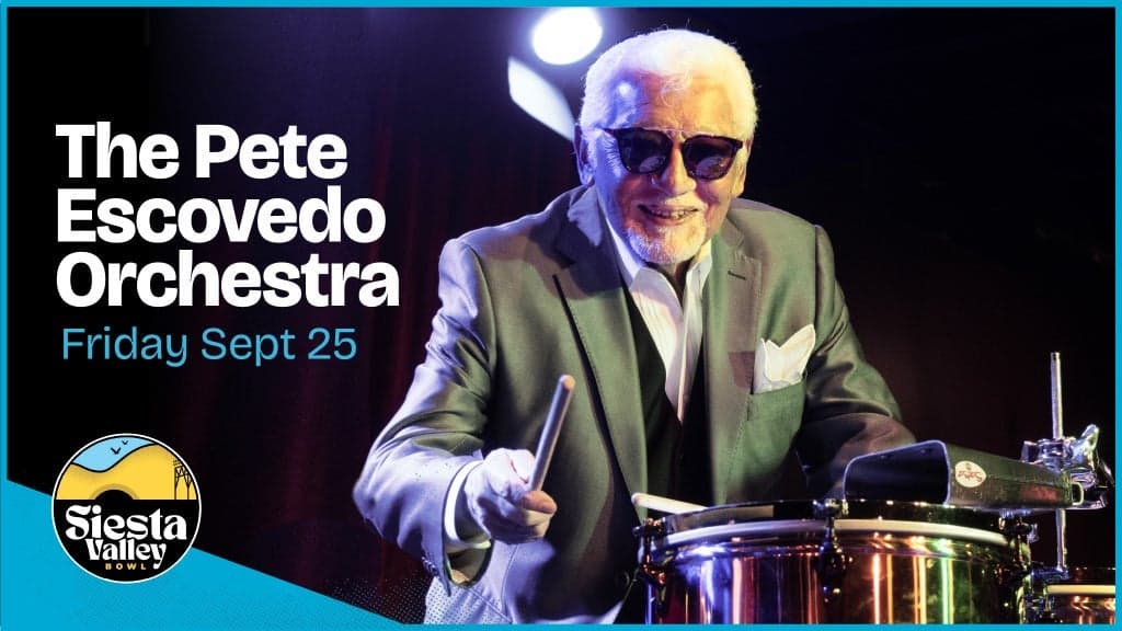 Pete Escovedo tickets at Siesta Valley Bowl, Orinda