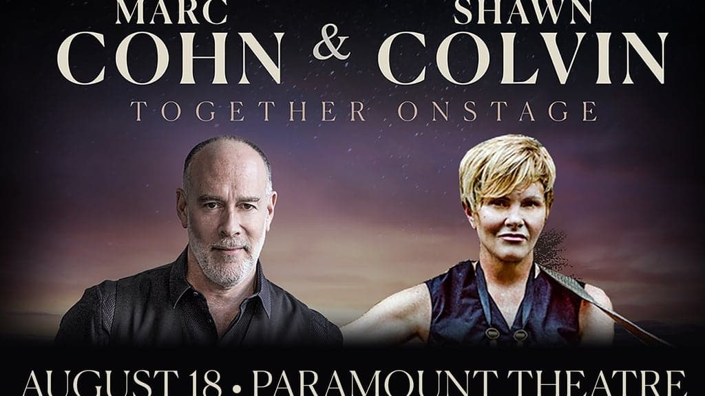 Marc Cohn & Shawn Colvin tickets at Paramount Theatre - Denver, Denver