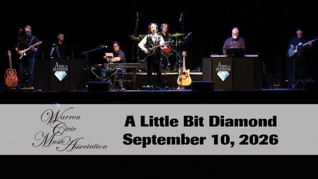 A Little Bit Diamond tickets at Packard Music Hall, Warren