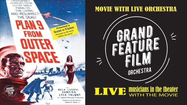 Plan 9 From Outer Space - Film With Live Orchestra tickets at Crest Theatre - Sacramento, Sacramento