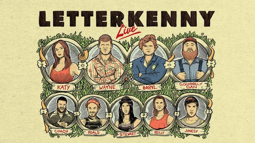 Letterkenny Live tickets at Rosemont Theatre, Rosemont