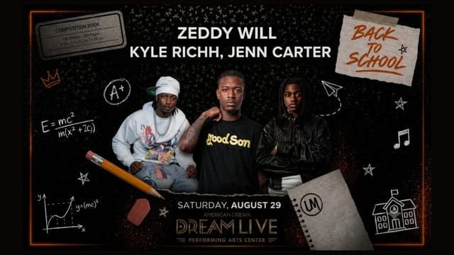 Zeddy Will tickets at Dream Live at American Dream Mall, East Rutherford