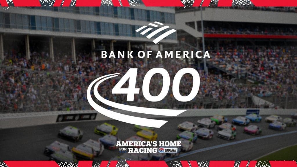 Bank of America 400 NASCAR Cup Series tickets at Charlotte Motor Speedway, Concord
